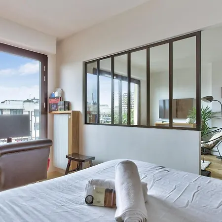 Appartement Doumer Et Son Balcon - Welkeys Paris Exterior photo